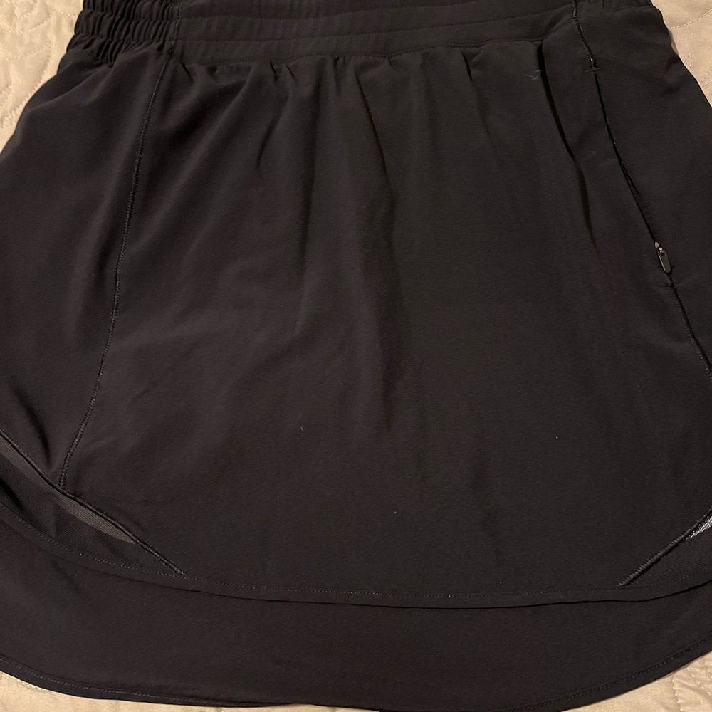 lululemon athletica Black Athletic Skirt